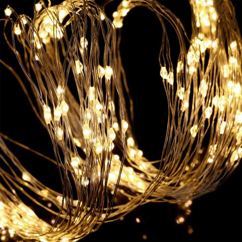 LED lichtbundel voor binnen en buiten 640 1,9m zilver/warm wit