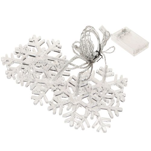 Artikel LED raamdecoratie Kerst koud wit voor batterij 25×90cm