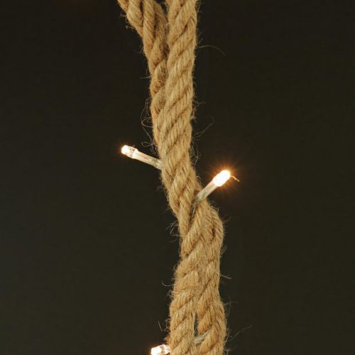 Floristik24 LED lichtsnoer snoer voor binnen LED slinger 190cm 20L warm wit