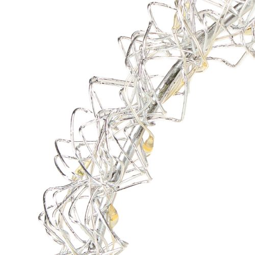 Artikel LED hart metalen decoratieve hanglamp, warm wit, 30 cm