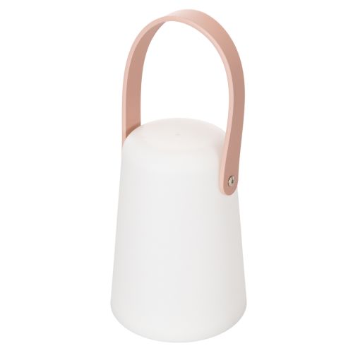 Lamp met handvat, draagbare LED-lamp voor binnen- en buitengebruik, 22 cm, 3 stuks | Floristik24.nl