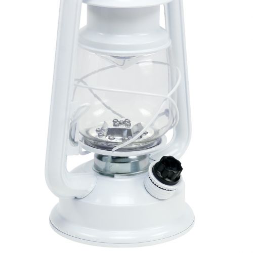 Floristik24 LED lantaarn dimbaar warm wit 24,5cm met 15 lampen