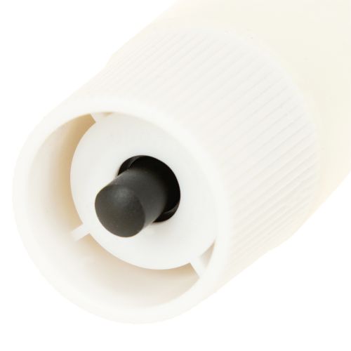 Artikel LED kaars crème warm wit echte was H14,5cm 2 stuks