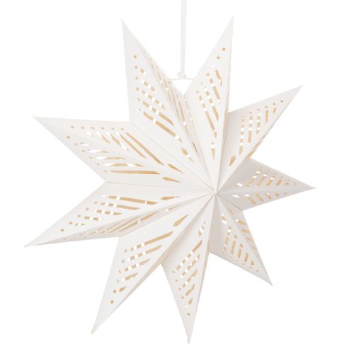 Kerstster LED-decoratie om op te hangen, warm wit, voor binnen, 38 cm kopen | Floristik24.nl