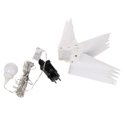 Decoratieve LED-ster, warm