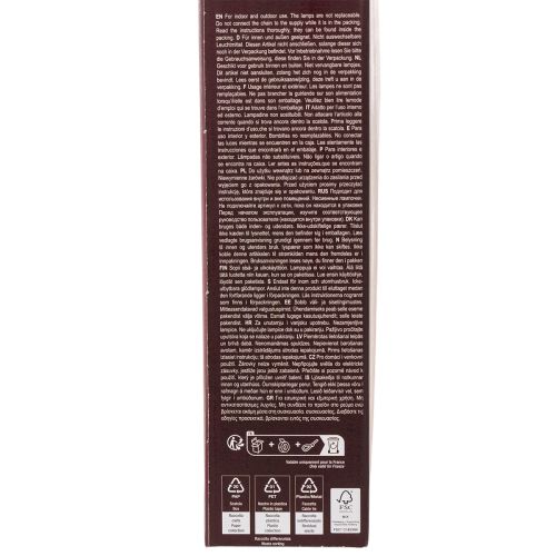 Decoratieve LED-ster, warm