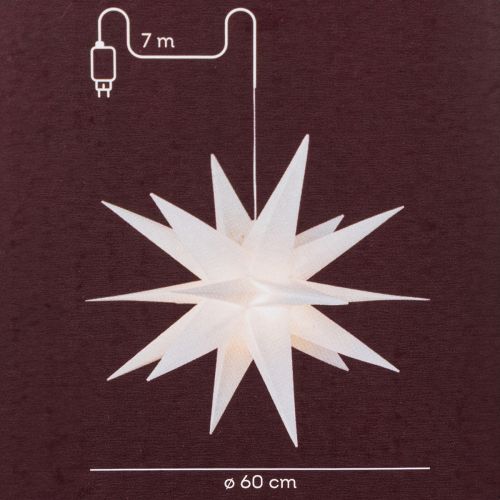 LED-ster Kerstster Warm Wit