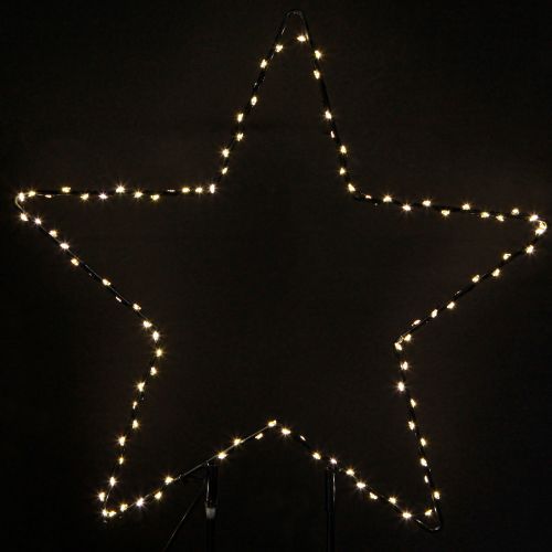 LED ster staand 150 Micro LED warm wit metaal Ø58cm