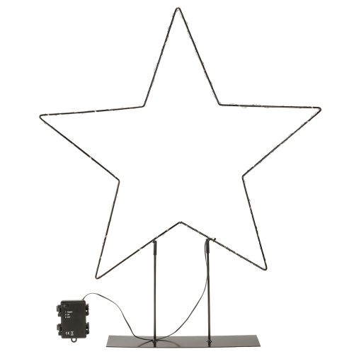 Artikel LED ster staand 150 Micro LED warm wit metaal Ø58cm