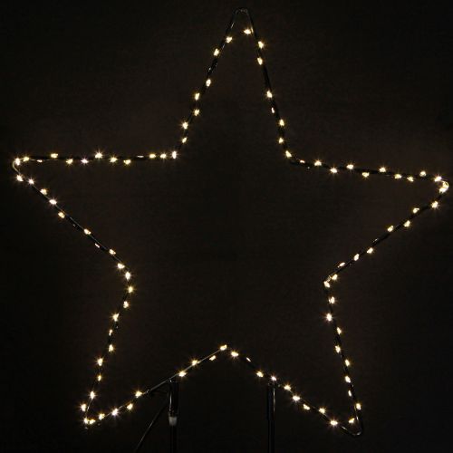 Artikel LED ster staand metaal 100 Micro LED warm wit Ø37cm