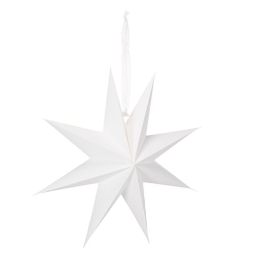 Hangende LED-ster met timer, warm wit, voor buiten, 38 cm kopen | Floristik24.nl