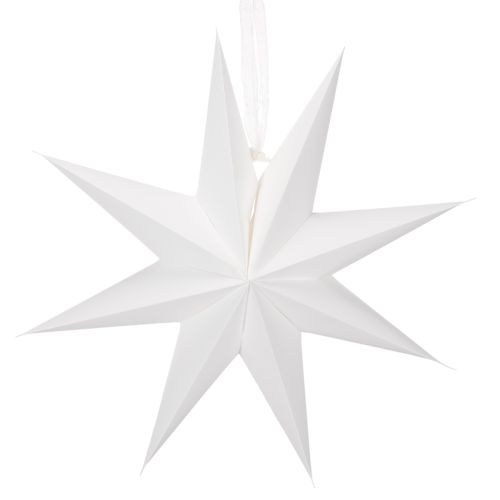 Hangende LED-ster met timer,