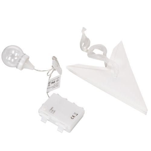 Hangende LED-ster met timer,