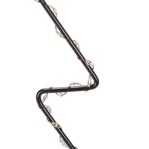 LED-kerstboom, werkt op batterijen, tafeldecoratie voor binnen, 47 cm | Floristik24.nl