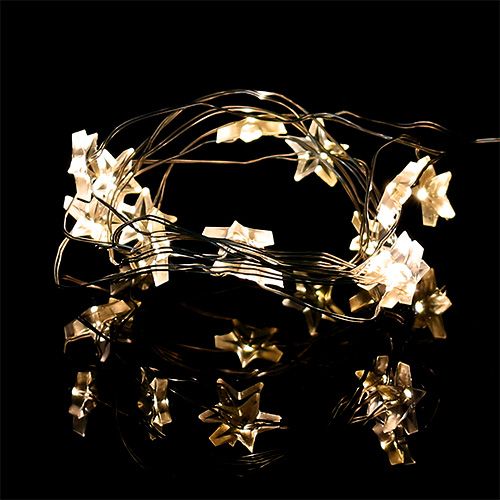 Floristik24 LED onderwaterlichtketting 15 ster incl. Batterij