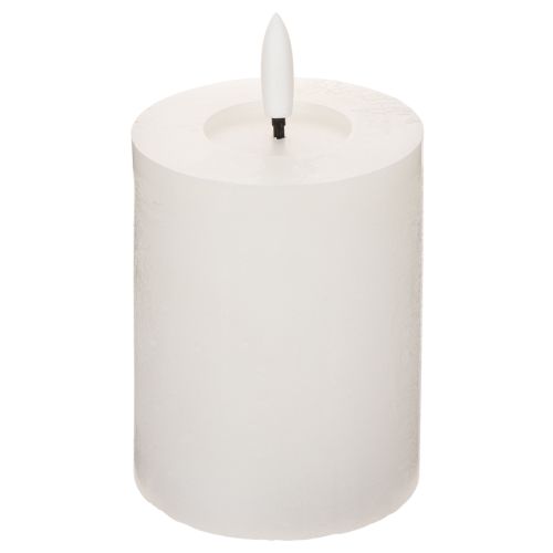 LED-zuilkaars, flikkerend, met timer, Ø7cm, 12cm kopen | Floristik24.nl