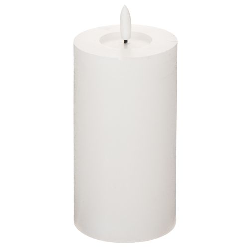 LED-zuilkaars, flikkerend, met timer, Ø7cm, 16cm | Floristik24.nl