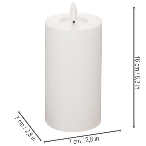 LED-zuilkaars, flikkerend, met