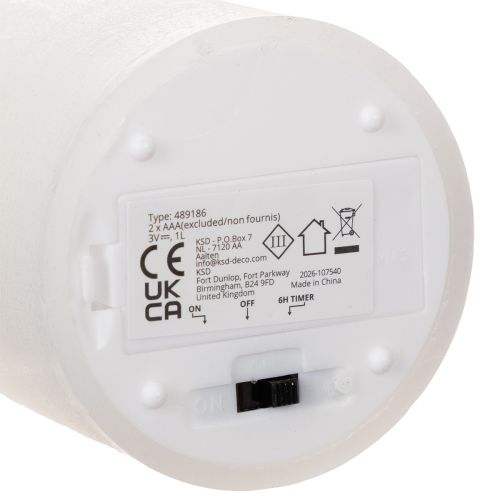 LED-zuilkaars, flikkerend, met