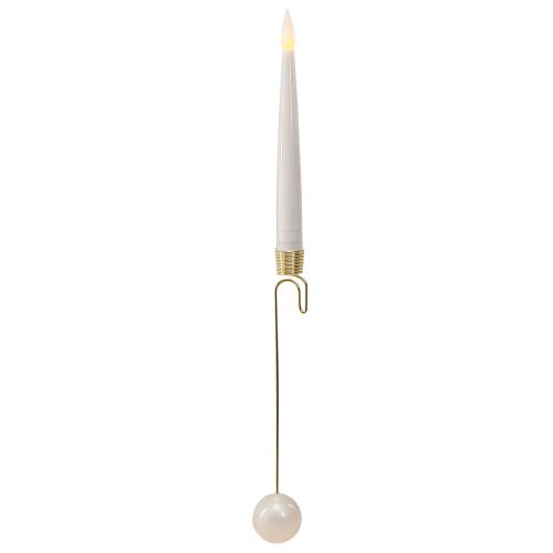 Floristik24 LED-kerstboomkaarsen draadloze afstandsbediening 15,5cm 10 st
