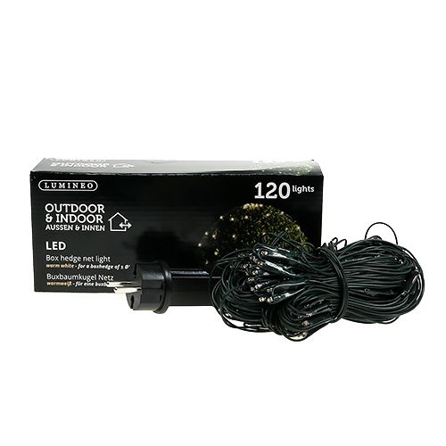 Artikel LED buxus ballennet Ø80cm 120 groen/warm wit