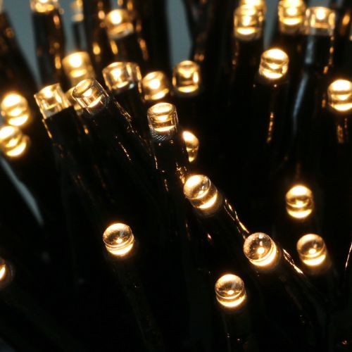 Artikel LED lichtketting 144 zwart, warm wit voor buiten 1.2m