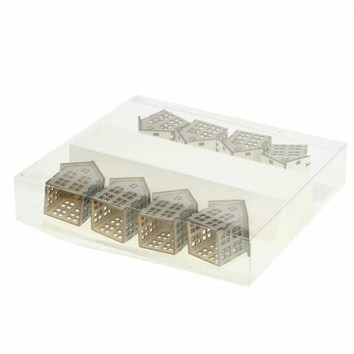 Floristik24 LED-kerstverlichting huizen op batterijen