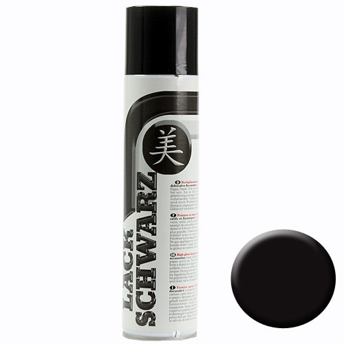 Floristik24 Verfspray zwart 400ml