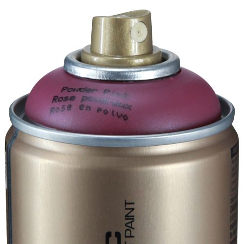 Artikel Verfspray acryl poeder roze Montana goud spuitverf 400ml