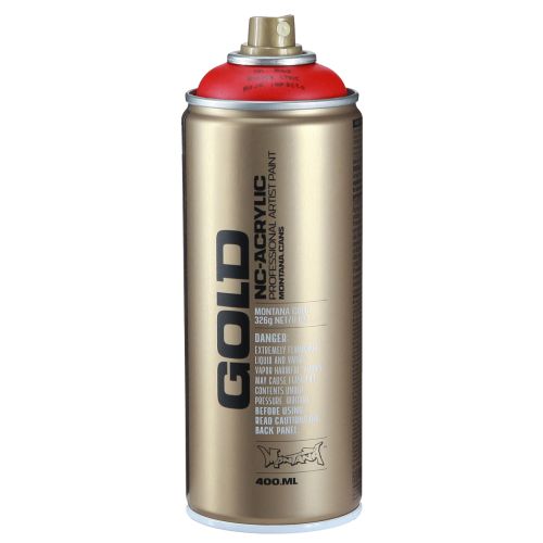Floristik24 Verfspray rood Montana Gold satijn mat 400ml