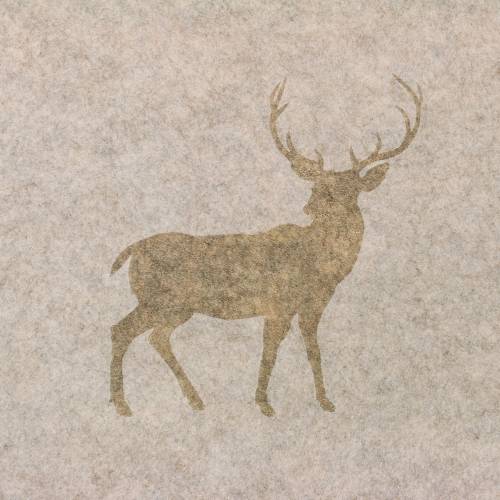 Floristik24 Tafelloper vilt hert natuur 30cm x 120cm