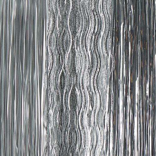 Floristik24 Kerstboomversiering klatergoudmix zilver 50cm