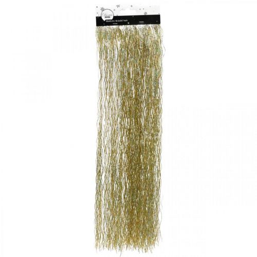 Floristik24 Tinsel Gouden Kerstboomdecoratie Kerstdecoratie 50cm