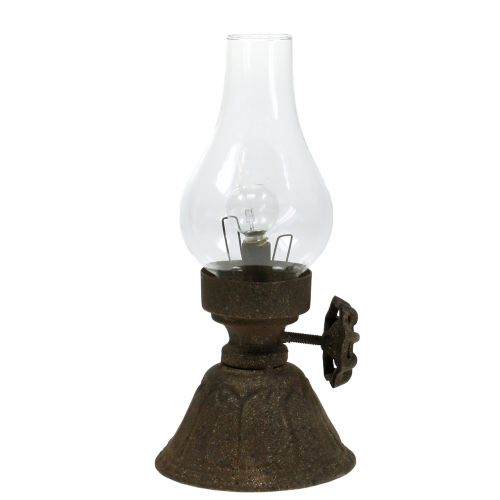 Decoratieve lamp antiek Ø11,5cm H25cm | Floristik24.nl