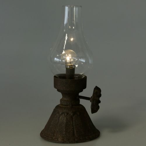Decoratieve lamp antiek Ø11,5cm H25cm | Floristik24.nl