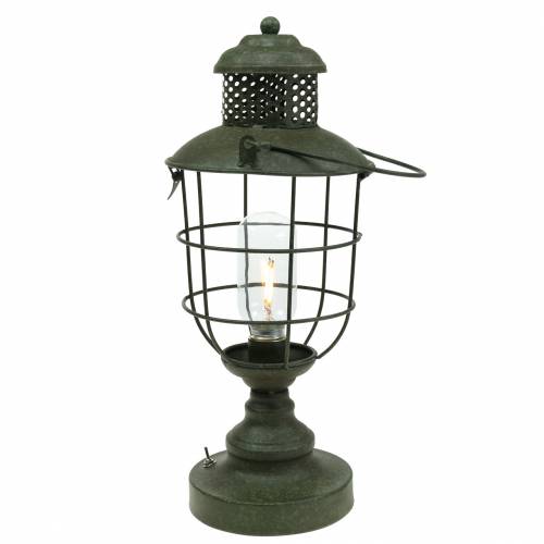 Floristik24 Decoratie lamp scheepslamp met LED Ø16cm H41cm