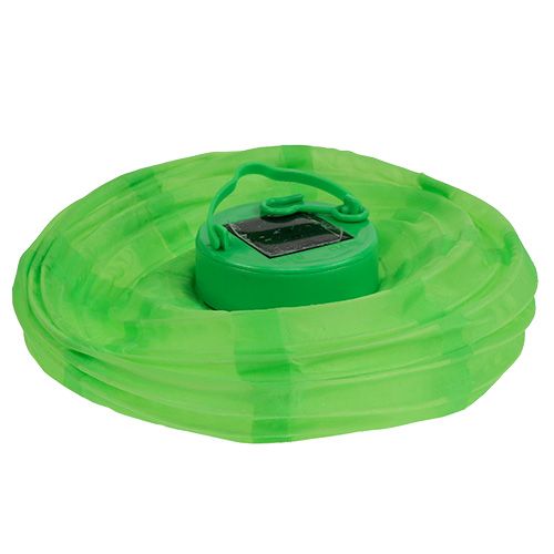 Artikel Lampion LED met solar 20cm groen