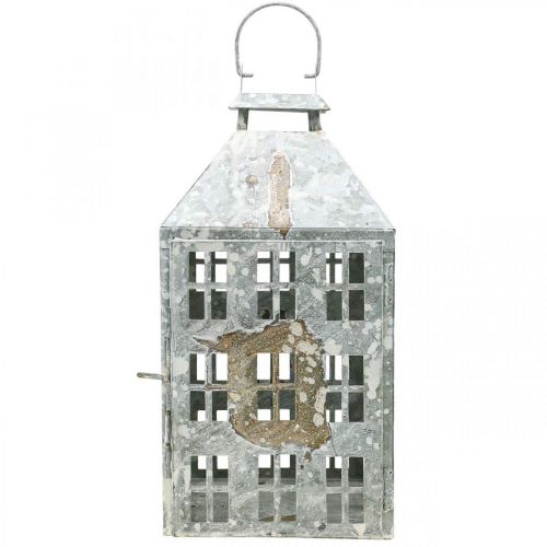 Artikel Vintage decoratieve lantaarn metalen lichthuis Shabby Chic H35cm