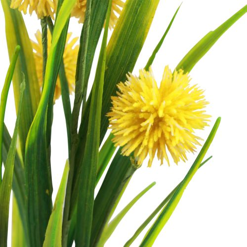 Floristik24 Kunstbloemen bolbloem allium sierui kunst geel 45cm