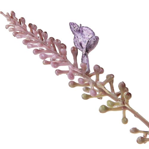 Artikel Lavendel kunstkruiden op een stengel met 7 takken 40cm 3st