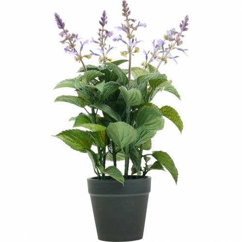 Floristik24 Kunstlavendel in pot, lavendelpot, Mediterrane kunstplant