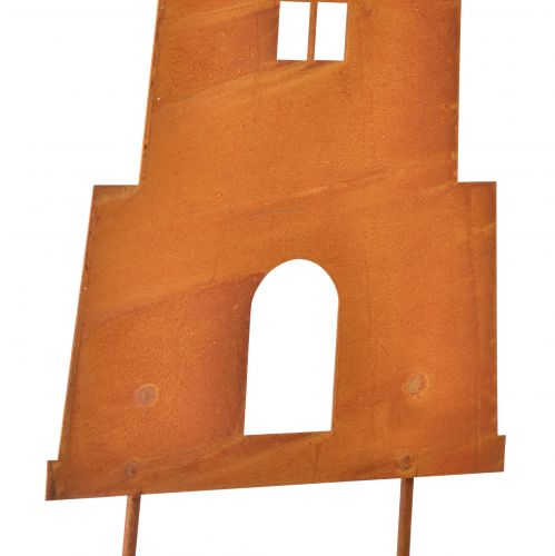Floristik24 Vuurtorendecoratie maritieme decoratie tuindecoratie roest 60cm