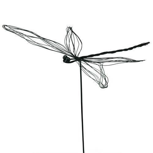 Artikel Dragonfly metaal metalen figuur bloemplug B28cm 2st