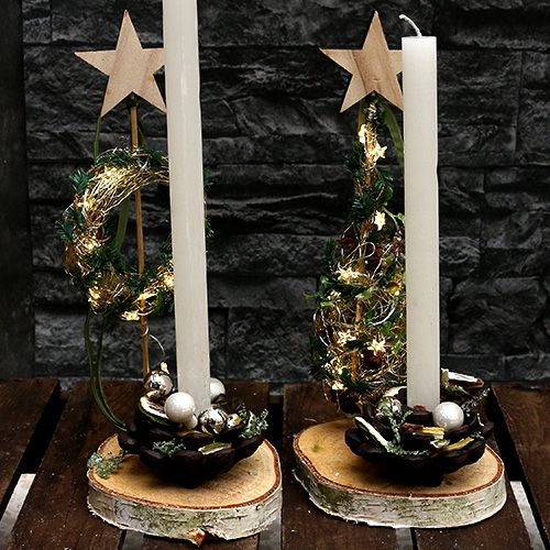 Artikel LED-lichtdraad sterren LED-lichtketting 20st 2,3m warm wit 6st