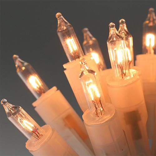 Floristik24 Kerstverlichting mini 10st 1,5m voor binnen transparant/helder