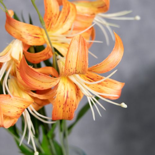 Artikel Kunstmatige lelies, decoratie voor bruiloften en evenementen, 77 cm, 4 stuks