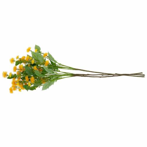 Floristik24 Wilde paardenbloem kunstzijde bloemen Kunstweide bloemen 3st