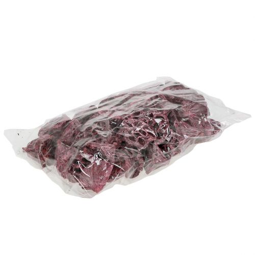 Artikel Lotuscapsules, droogbloemisterij, lotusbol roze, gewassen wit 50 stuks