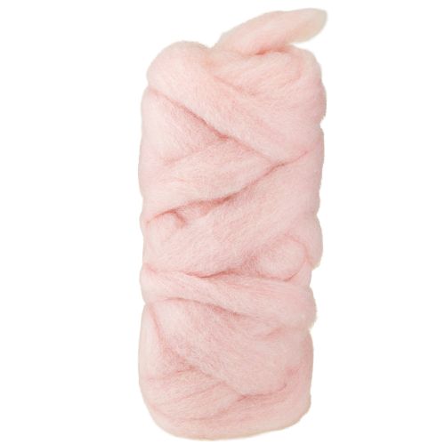 Lunte Roze Wol Lunte Natuurlijke Wol Waterdicht Kleurvast 5cm 10m