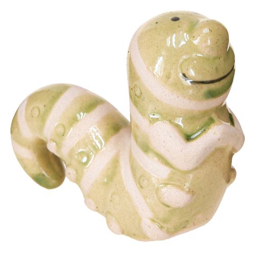 Artikel Grappige worm decoratie keramiek rups hangende decoratie pot 9x6cm 2st